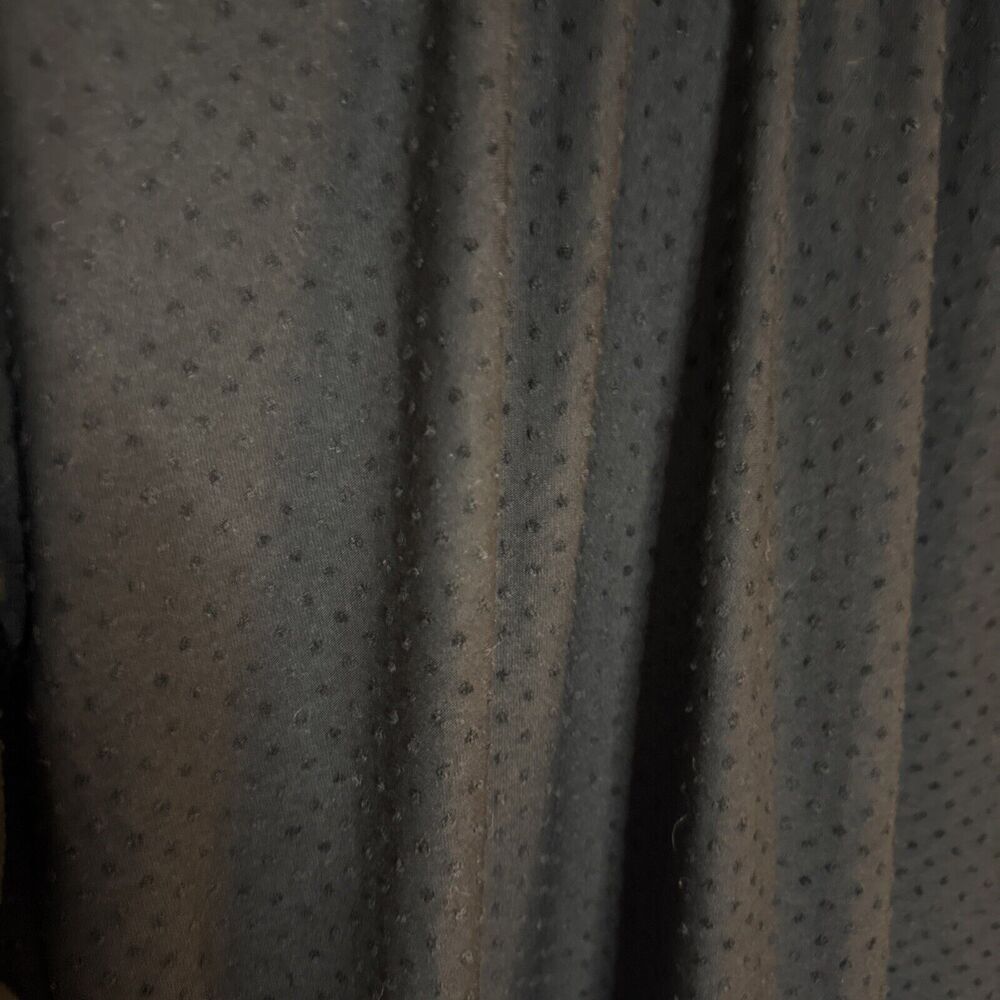 Madewell Polka Dot‎ Mock Neck Blouse Womens XS Ruffle Oversized Boxy Old Money - Picture 3 of 11